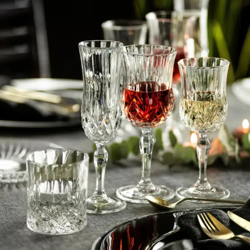 Calici Vino Set 6 Bicchieri in Cristallo 16 cl Opera – RCR Soddisfatti O Rimborsati