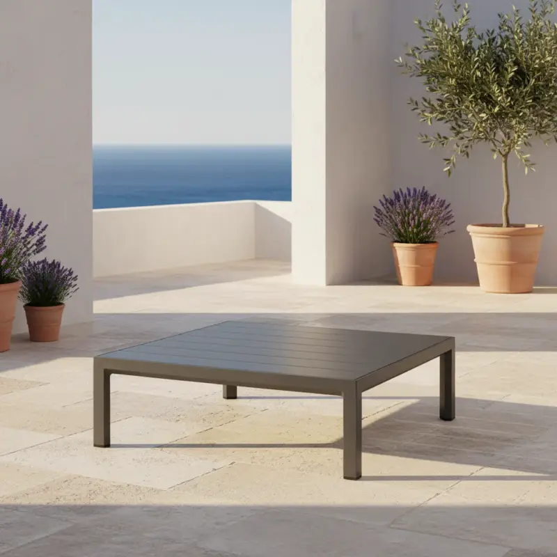 Ordina Subito Tavolino basso "Maximo" dogatoed elegante, in fiberglass, 80 x 80 x 25,5 cm