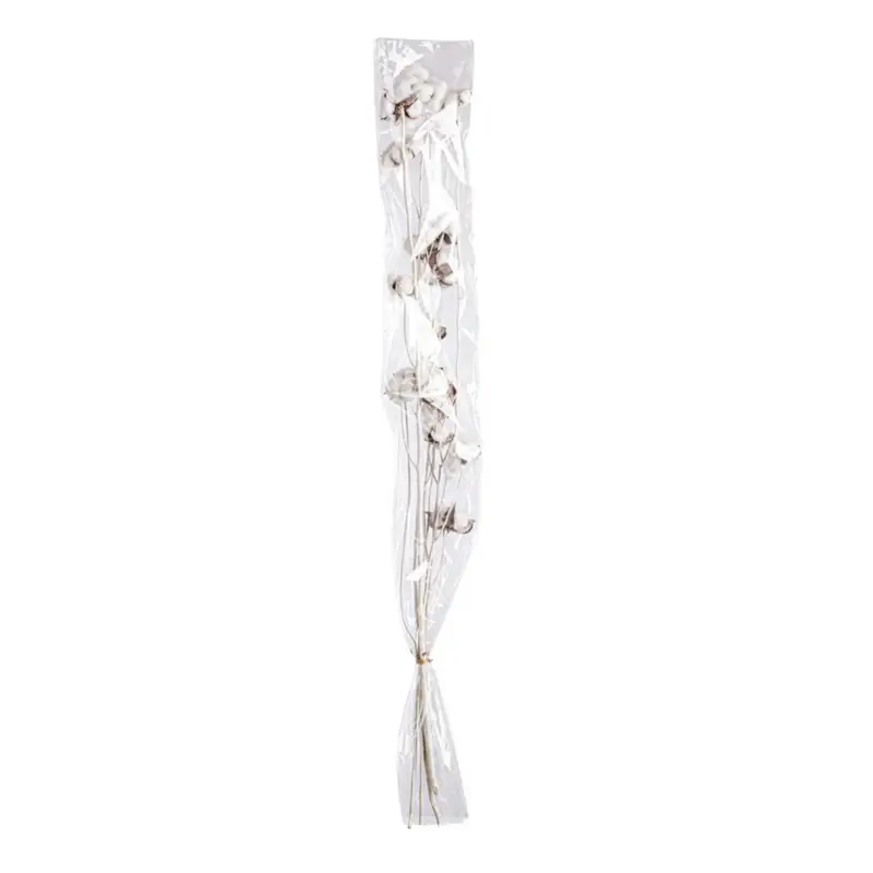 Must-Have Mazzo artificiale cotone fiori secchi bianchi per decorazione ambienti