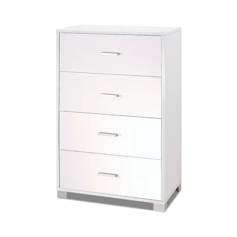 Direttamente Dal Produttore Cassettiera moderna 4 cassetti con struttura resistente – 70x41x112 cm