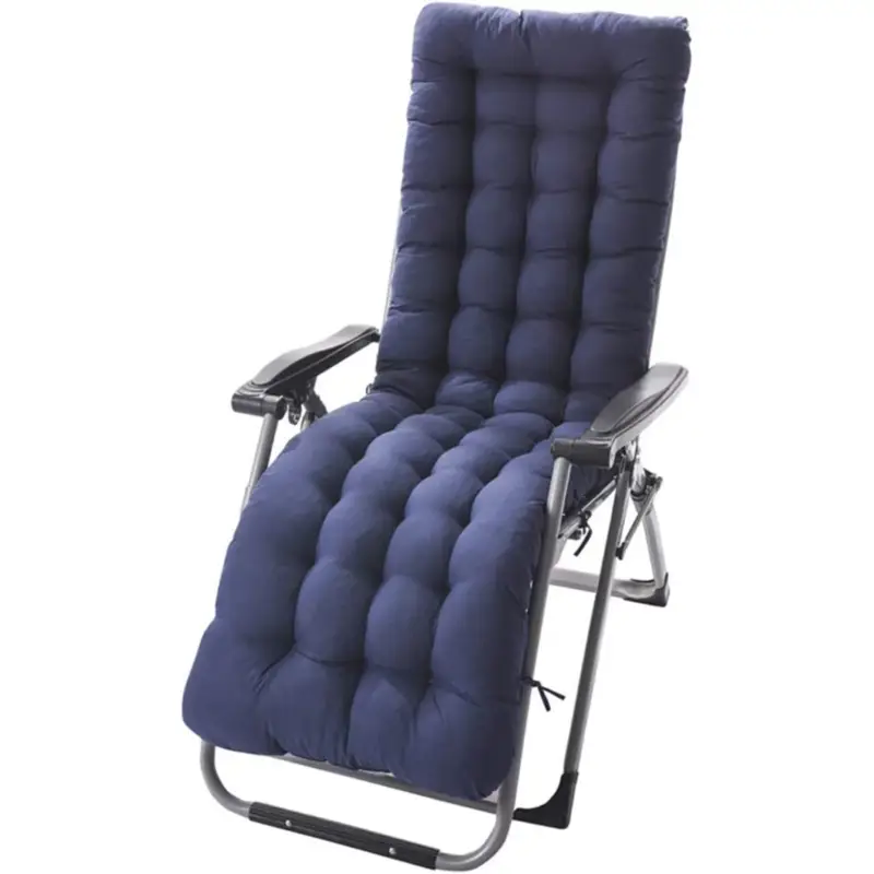 Compra Online Sedia a sdraio con cuscino "Zero Gravity" poltrona reclinabile in acciaio da esterno