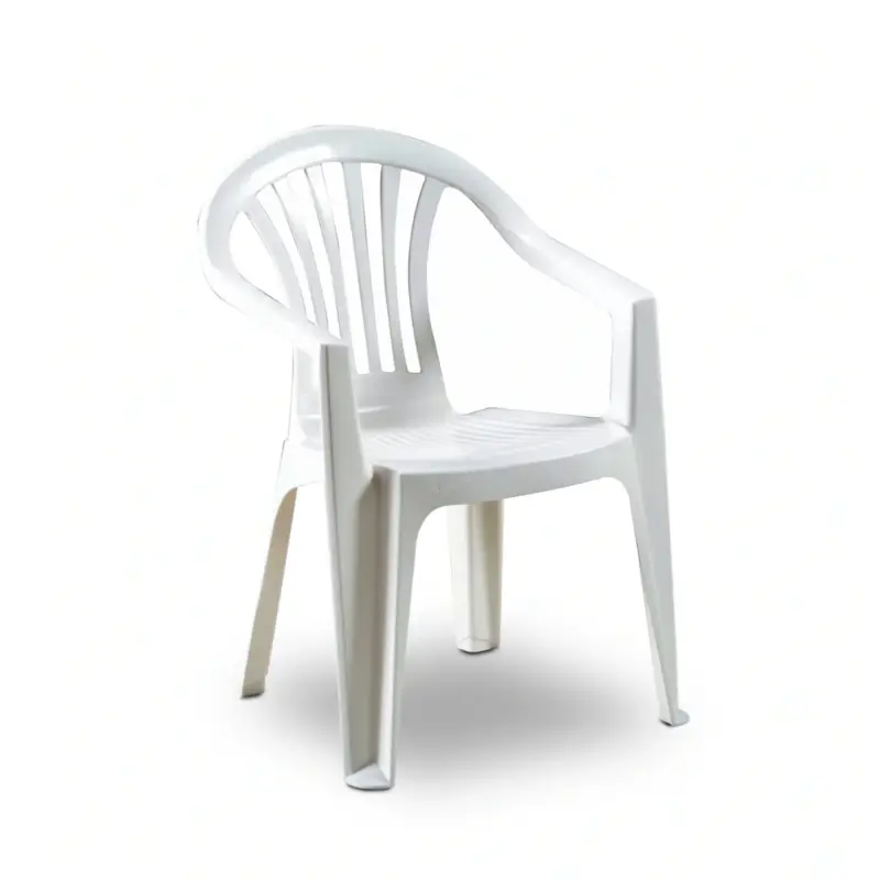 Poltroncina "Ratak" monoblocco con braccioli in resina h 79 cm Prezzo Basso