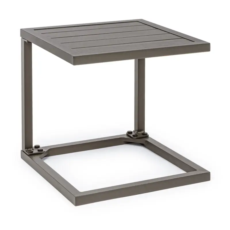 Offerta Limitata Tavolino da caffe "Hilde" per lettino da esterno e giardino 40 cm in alluminio