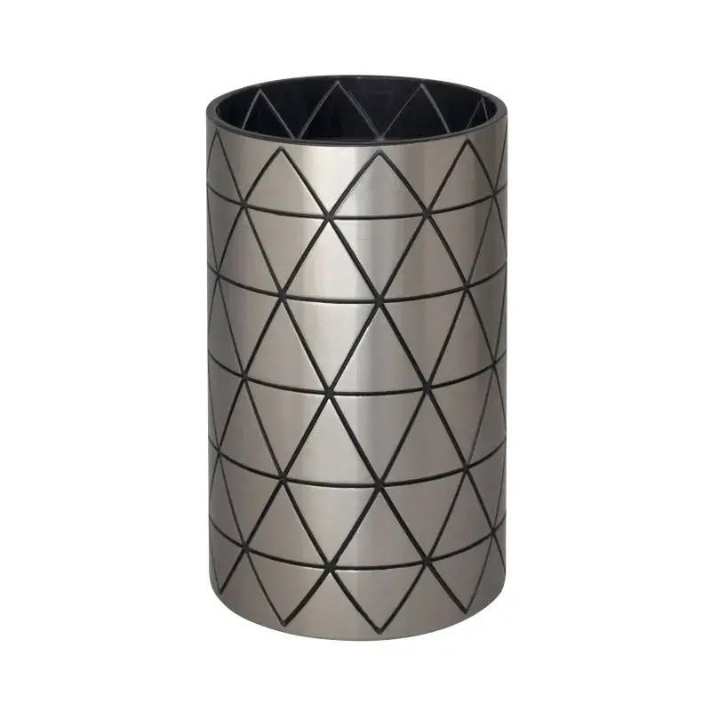 Nuova Collezione Bicchiere serie bridge color argento