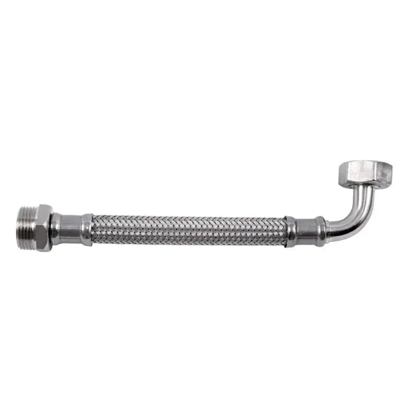 Super Prezzo Flessibile in acciaio inox 3/4†m - f con curva