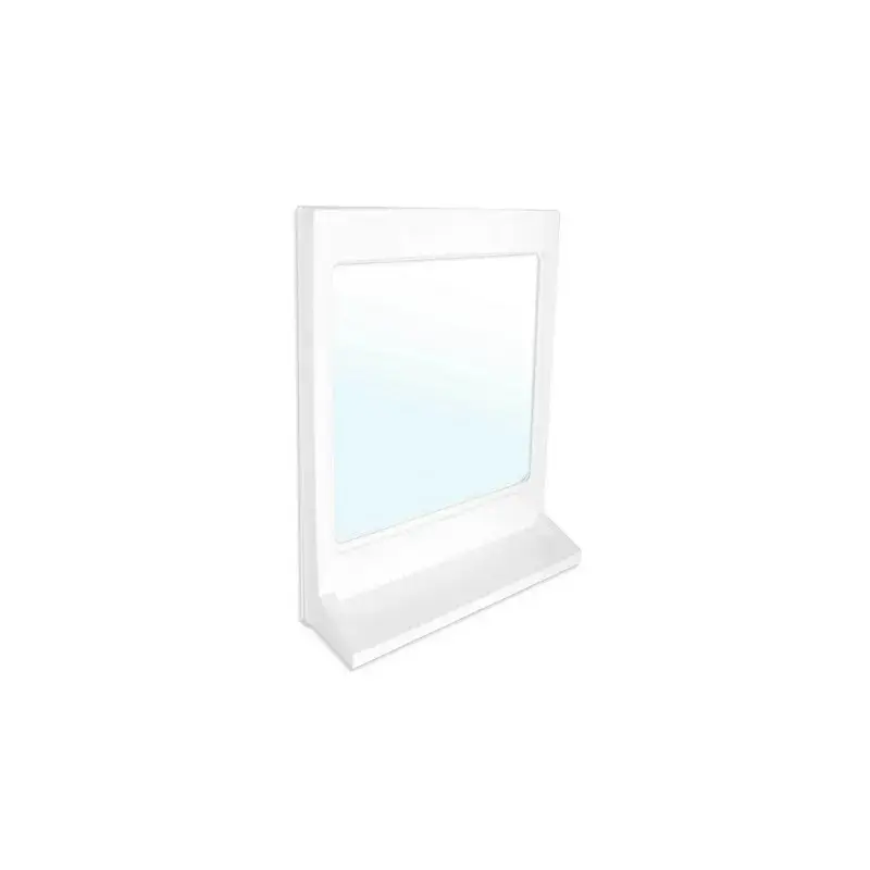 Specchio rettangolare con mensola dimensioni cm L. 37 x H. 50 modello athena Offerta Speciale