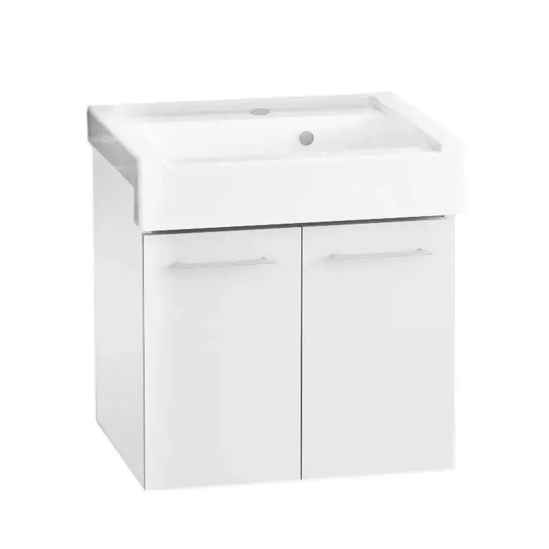 Lavatoio 60X50 sospeso con lavabo in ceramica 2 ante Novità