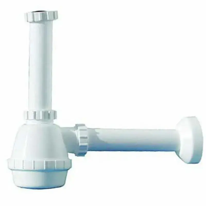 Economico Sifone plastica una via da 1'' 1/2