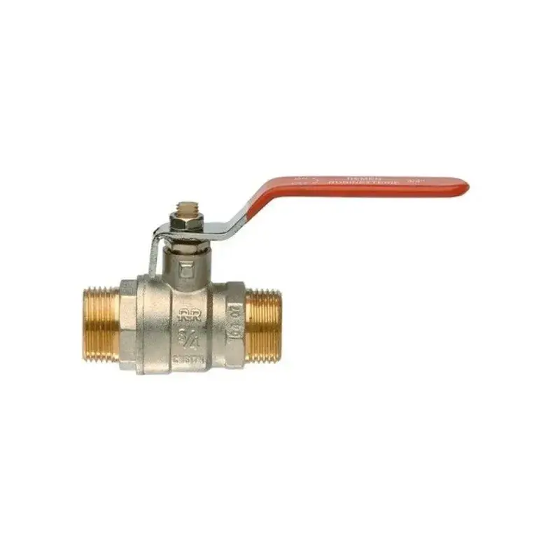 Valvola a sfera m.m. con ottone visibile Sconto
