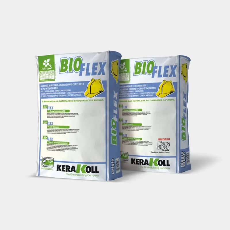 Ultime Pezzi Collante Bioflex bianca e grigia