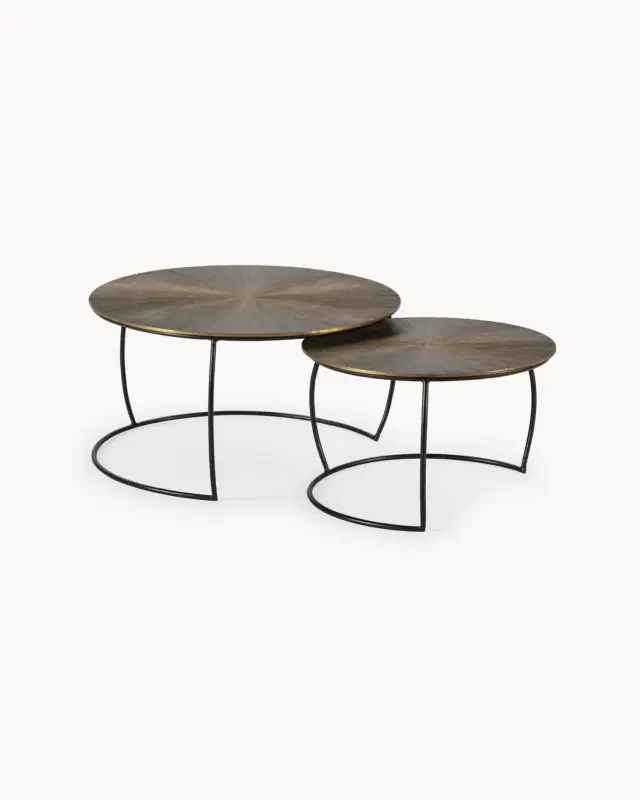 Set 2 tavolini da salotto Selene Offerta Limitata