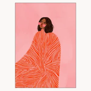 Stampa The Woman With the Swirls Compra Online