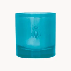 Candela in vetro Abeille fiore azzurro Ultimissimo Modello