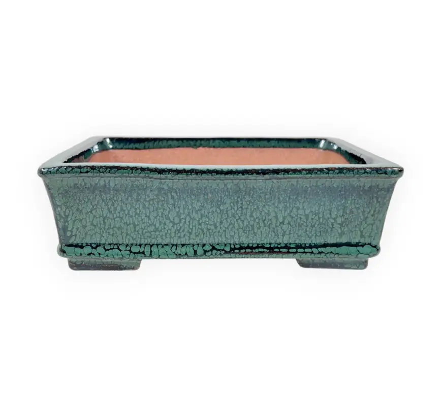 Compra Online Vaso 18 cm rettangolare verde