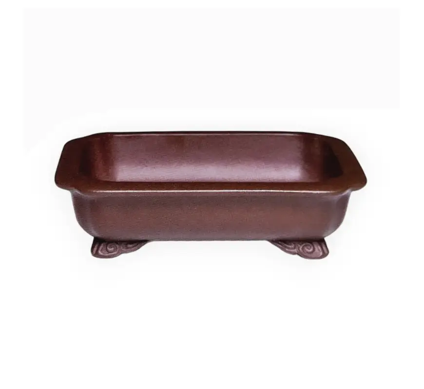 Consegna Rapida Vaso 22 cm rettangolare grès