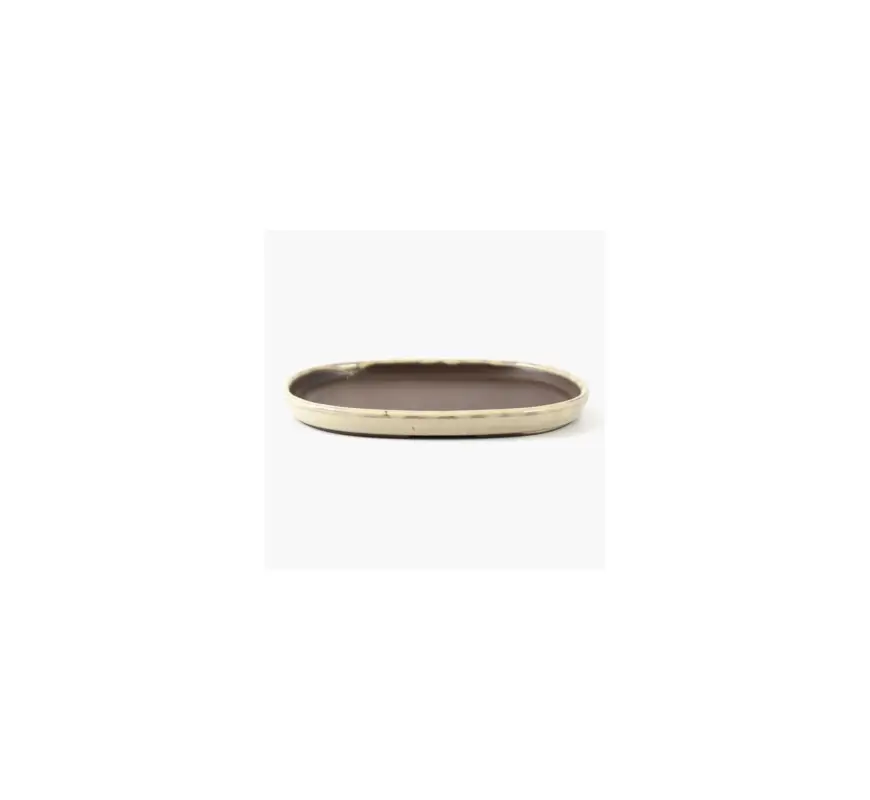 Spedizione Espresso Sottovaso 17,4 cm ovale beige