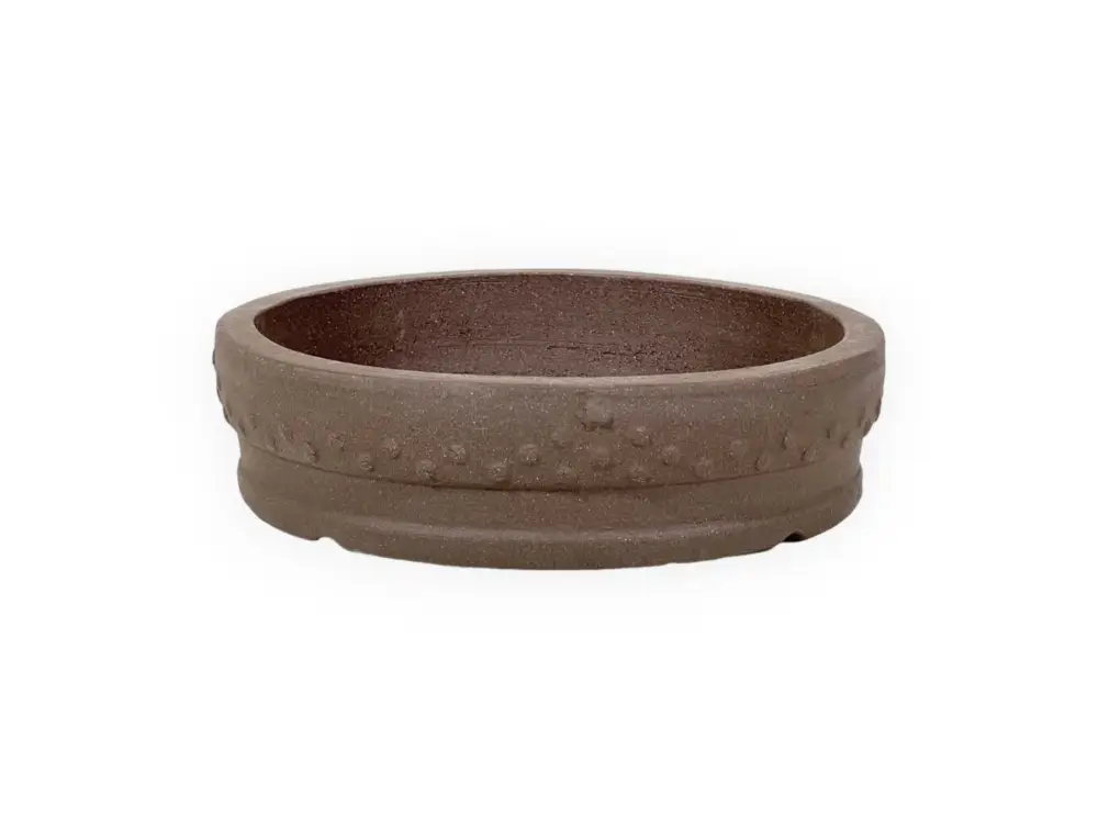 Vaso 15,5 cm tondo grès Soddisfatti O Rimborsati