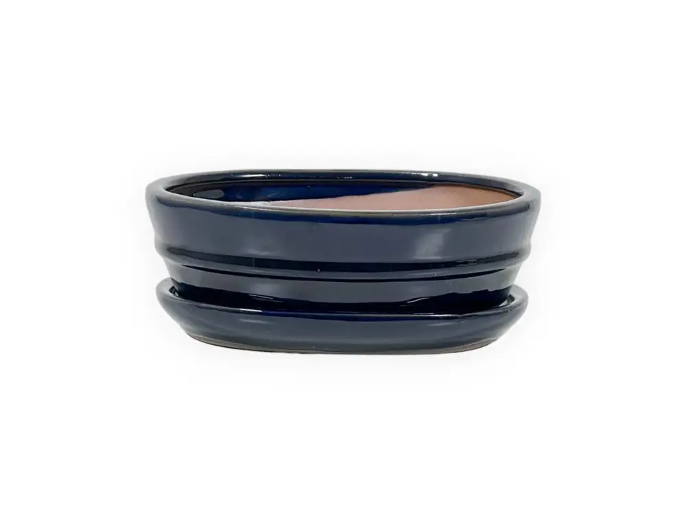Offerta Speciale Vaso 18,5 cm ovale blu