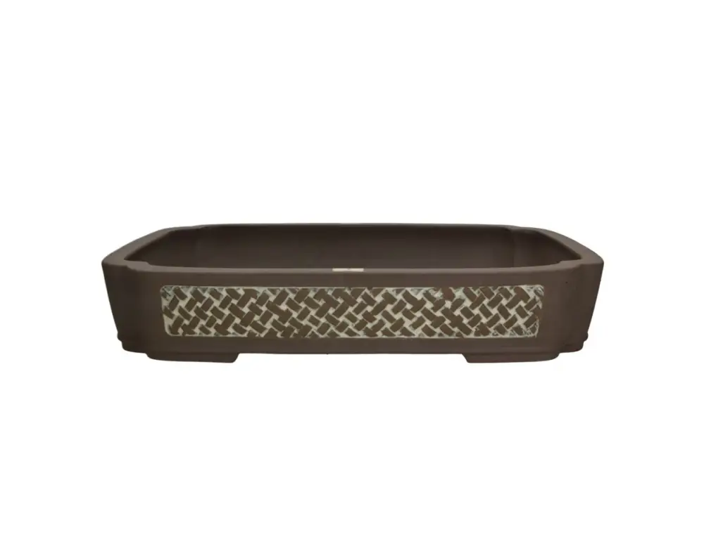 Tokoname - Hekisui - 43 cm rettangolare grès Offerta Speciale